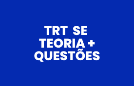 Banner com arte do curso: TRT SE: Teoria + Questões